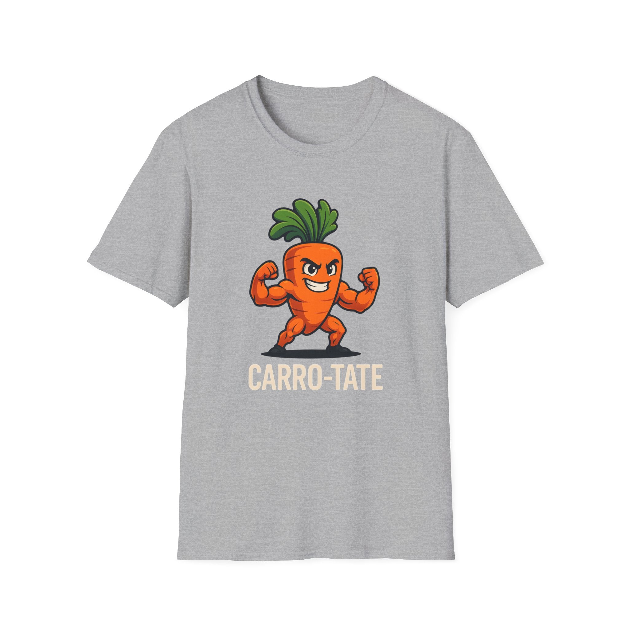 Muscular Carrot Mascot T-Shirt