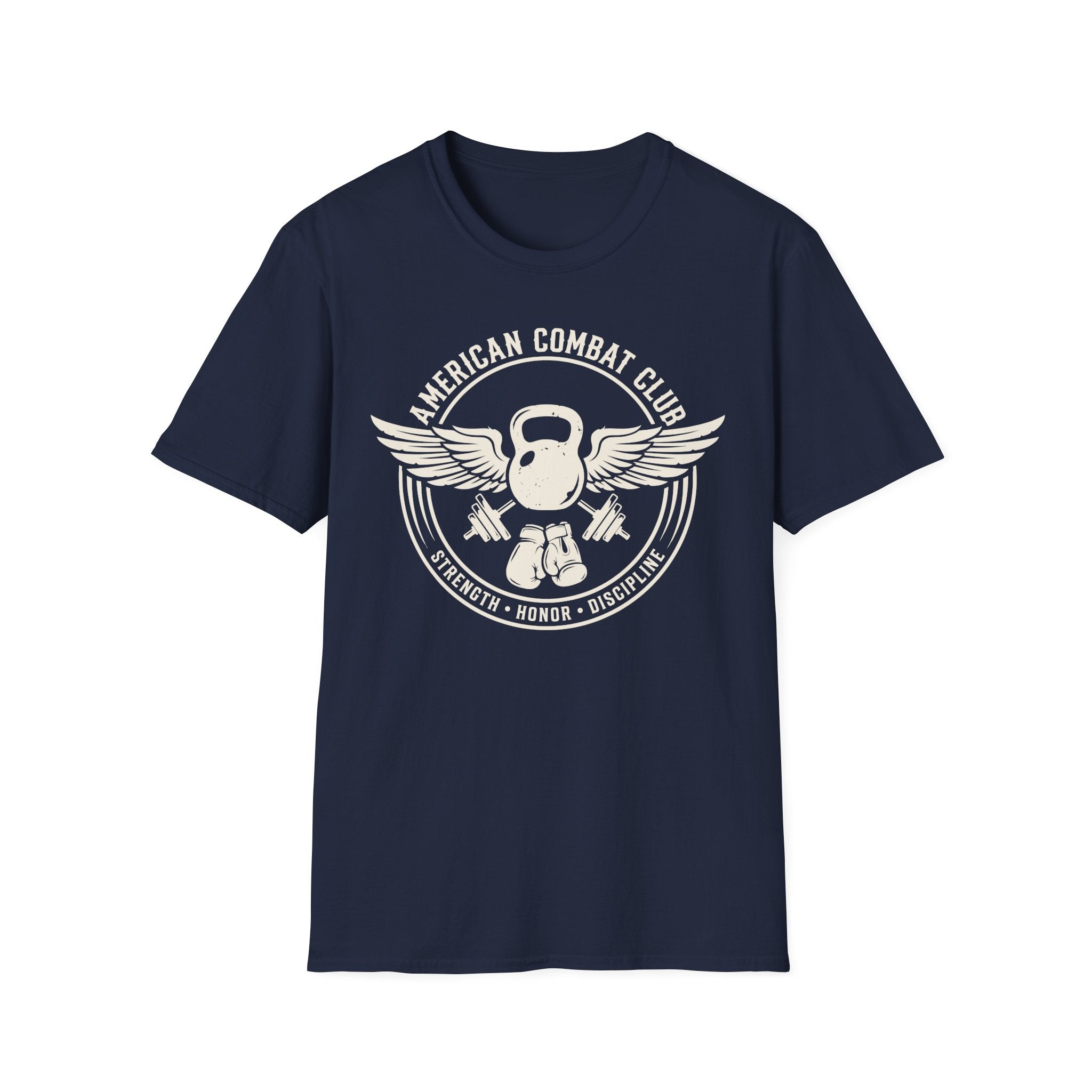 American Combat Club Gym Vintage Retro Gym T-Shirt