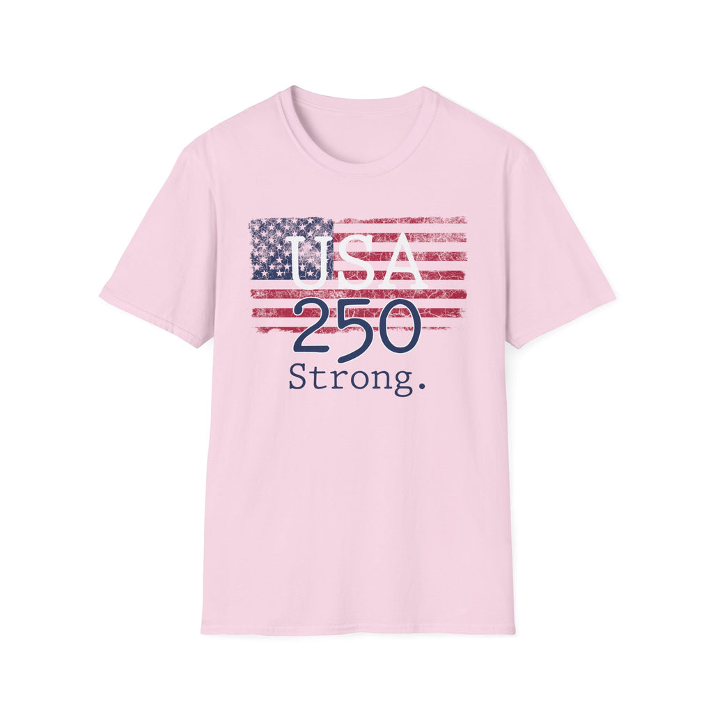 USA 250 Strong Gym Vintage Gym T-Shirt