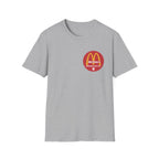McSlays Gym Badge Graphic Vintage Gym T-Shirt