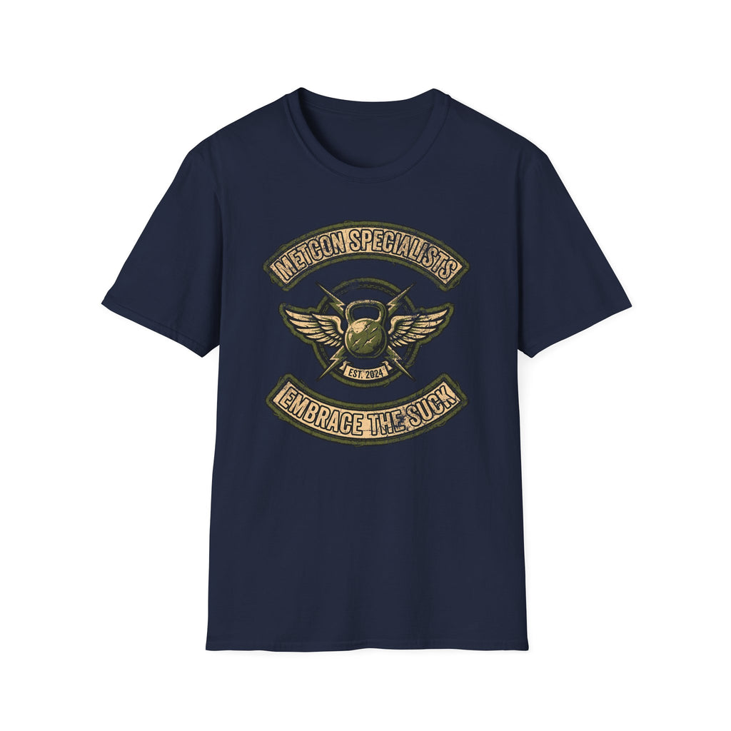 METCON SPECIALISTS Embrace The Suck Vintage Gym T-Shirt