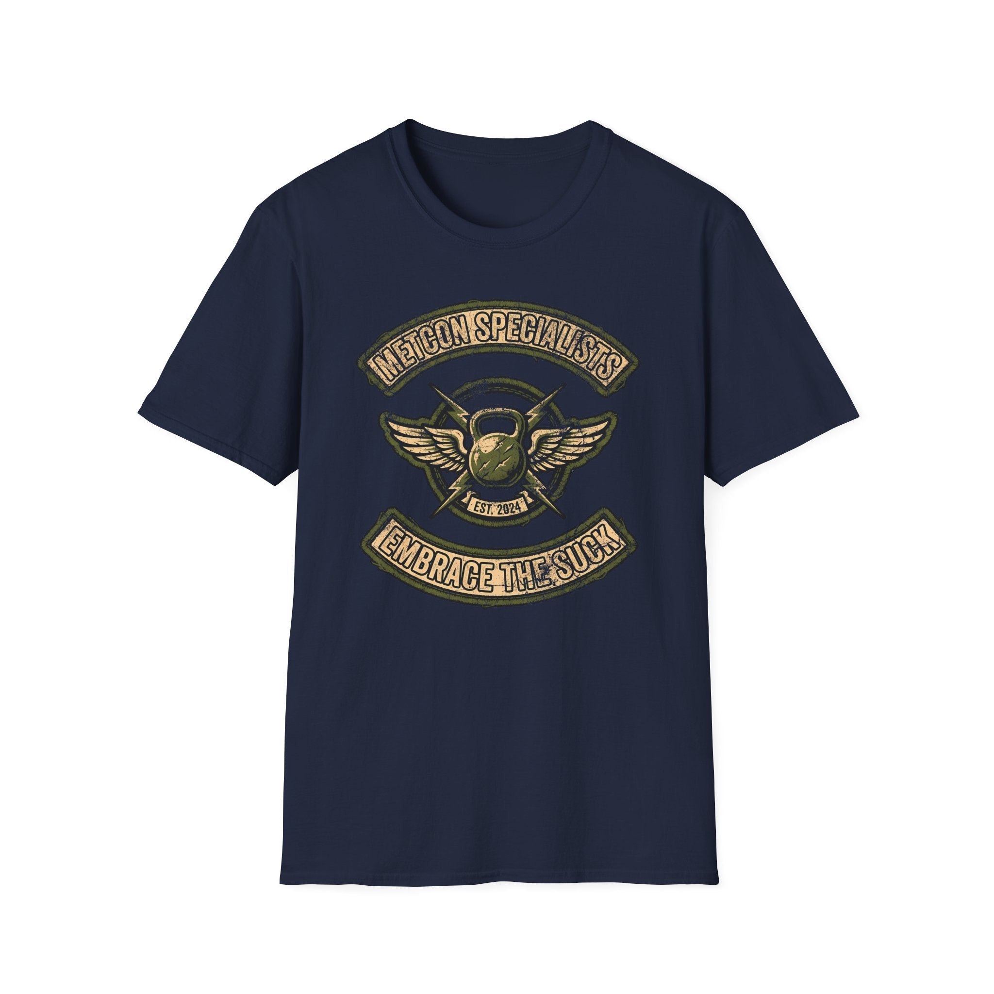 METCON SPECIALISTS Embrace The Suck Vintage Gym T-Shirt