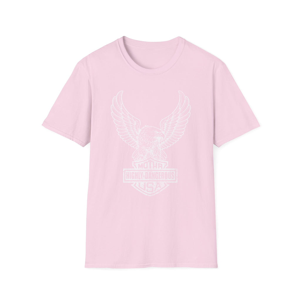 Dangerous Eagle Graphic Retro Gym T-Shirt