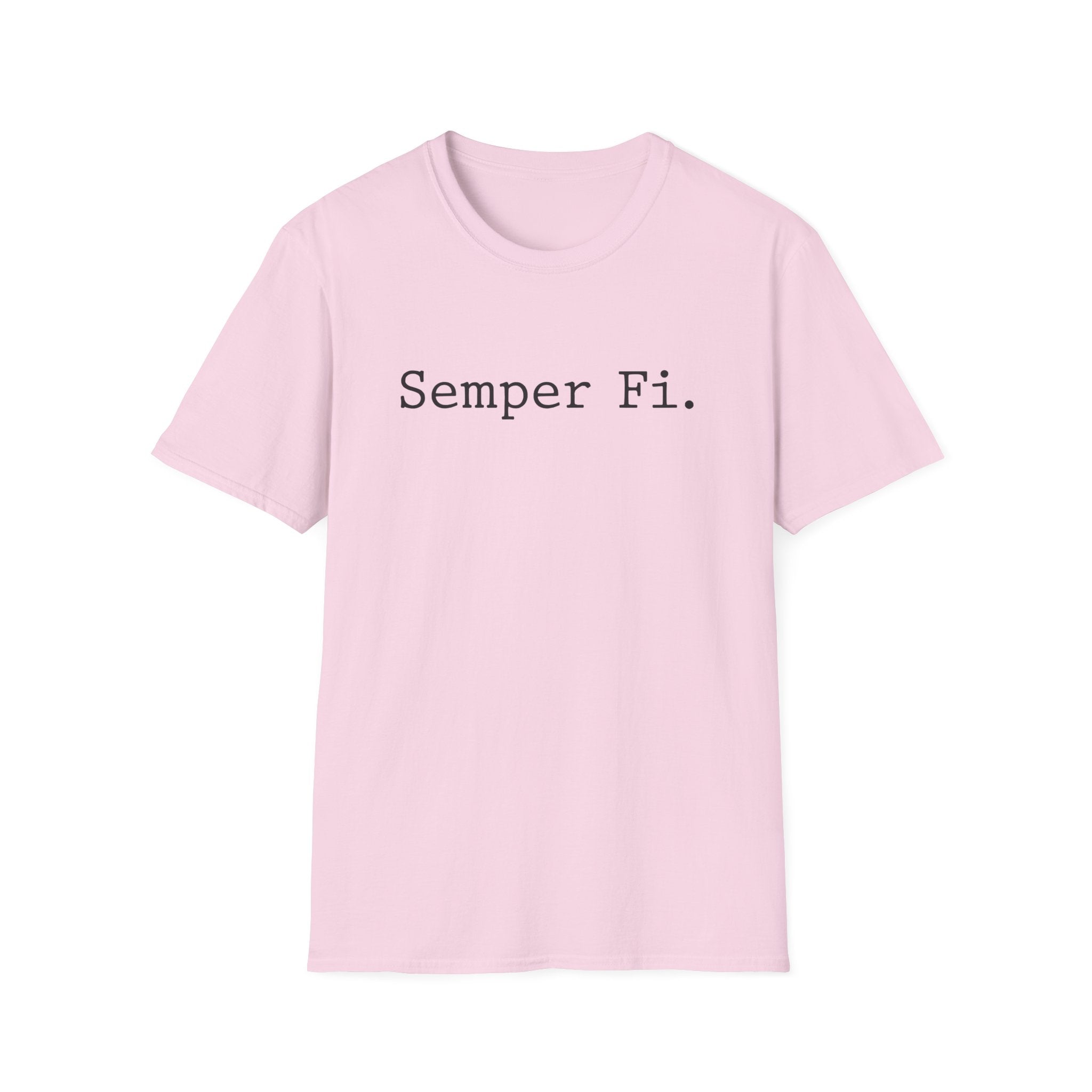 Semper Fidelis Typographic Vintage Gym T-Shirt