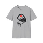 Rappelling climber silhouette T-Shirt