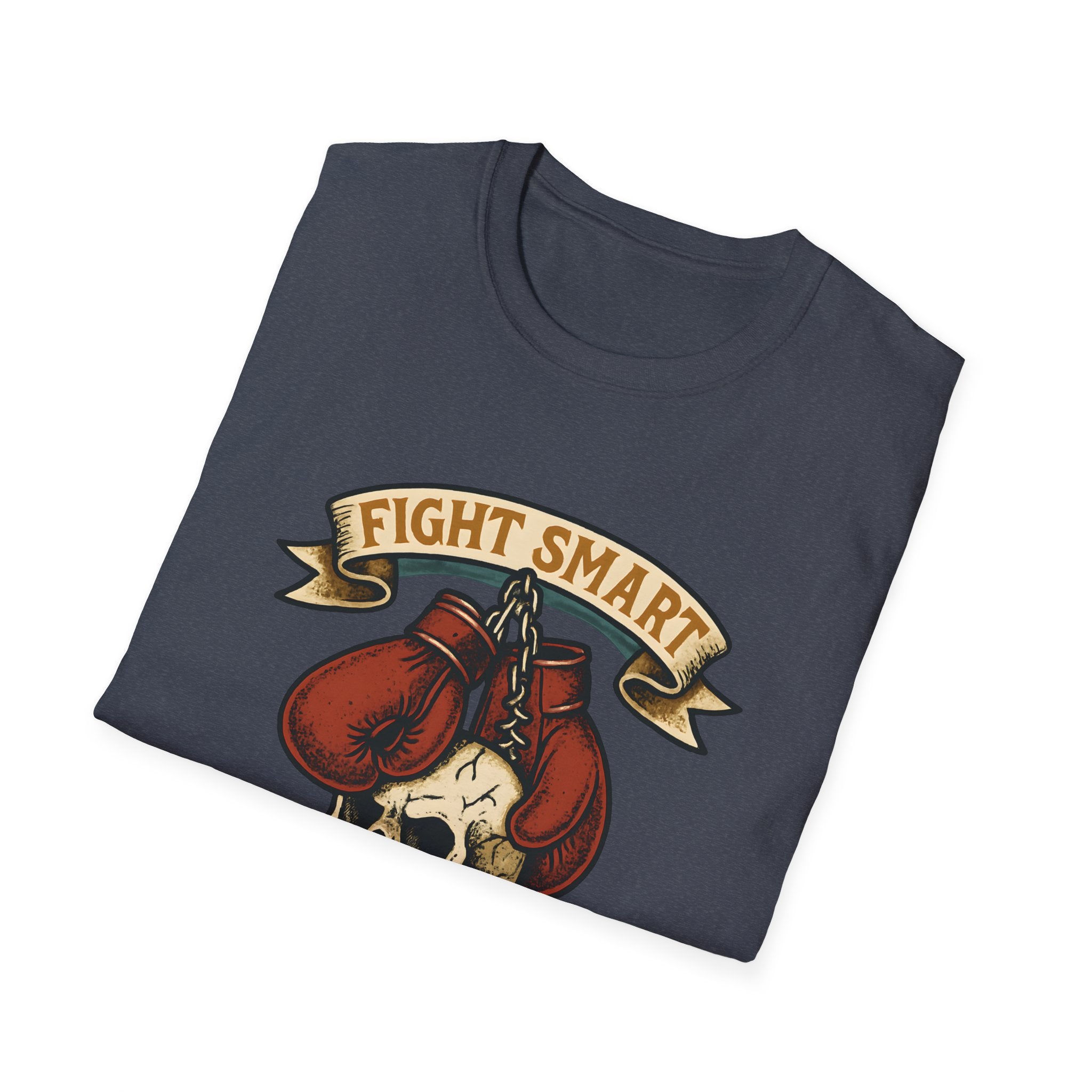 Boxing Skull with Gloves T-Shirt