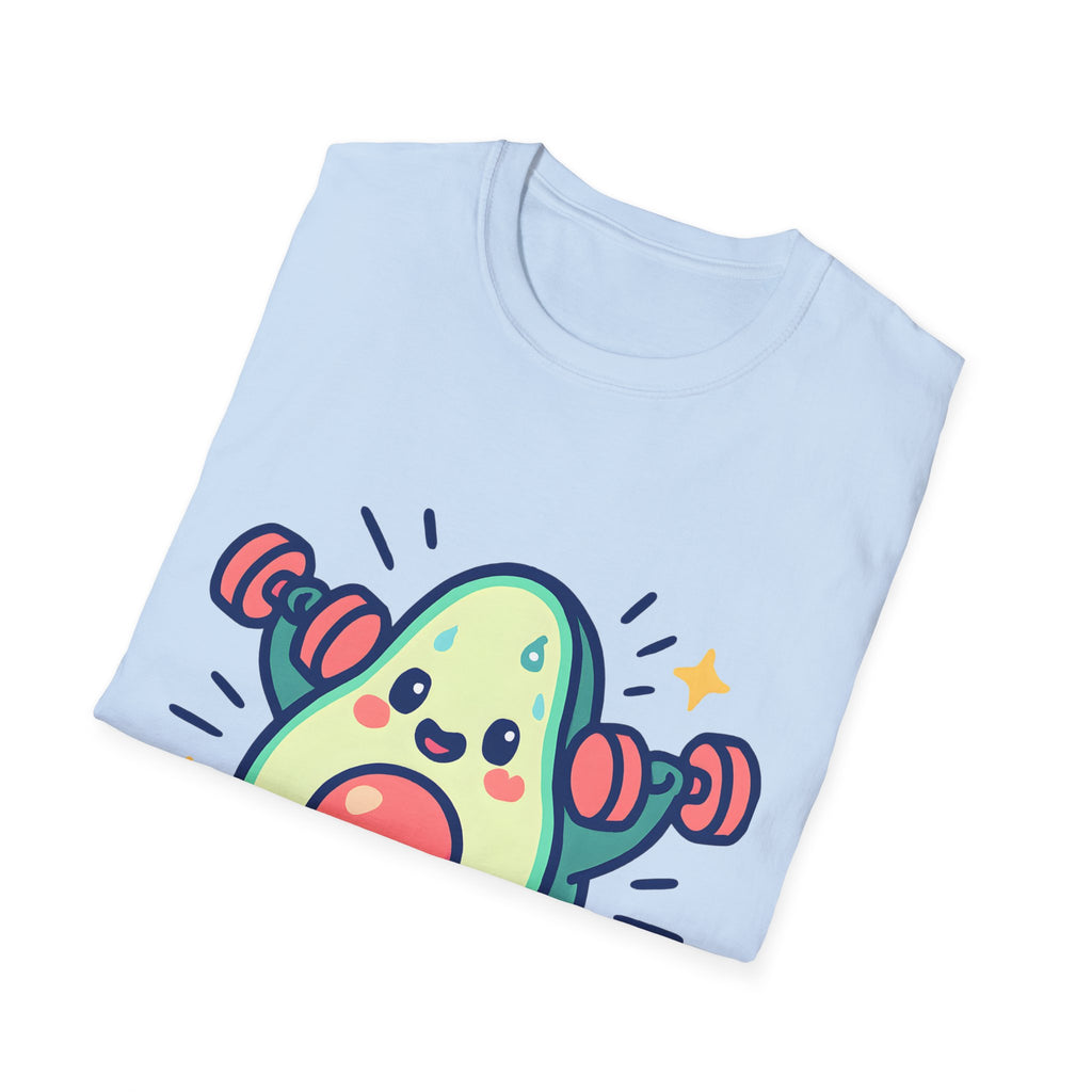 Avocado Lifting Weights T-Shirt