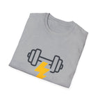Lightning bolt dumbbell T-Shirt