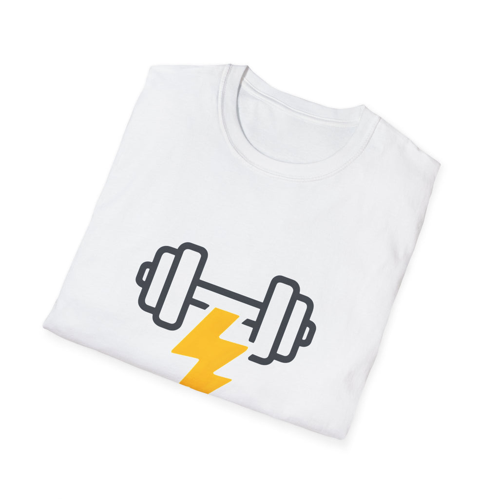 Lightning bolt dumbbell T-Shirt