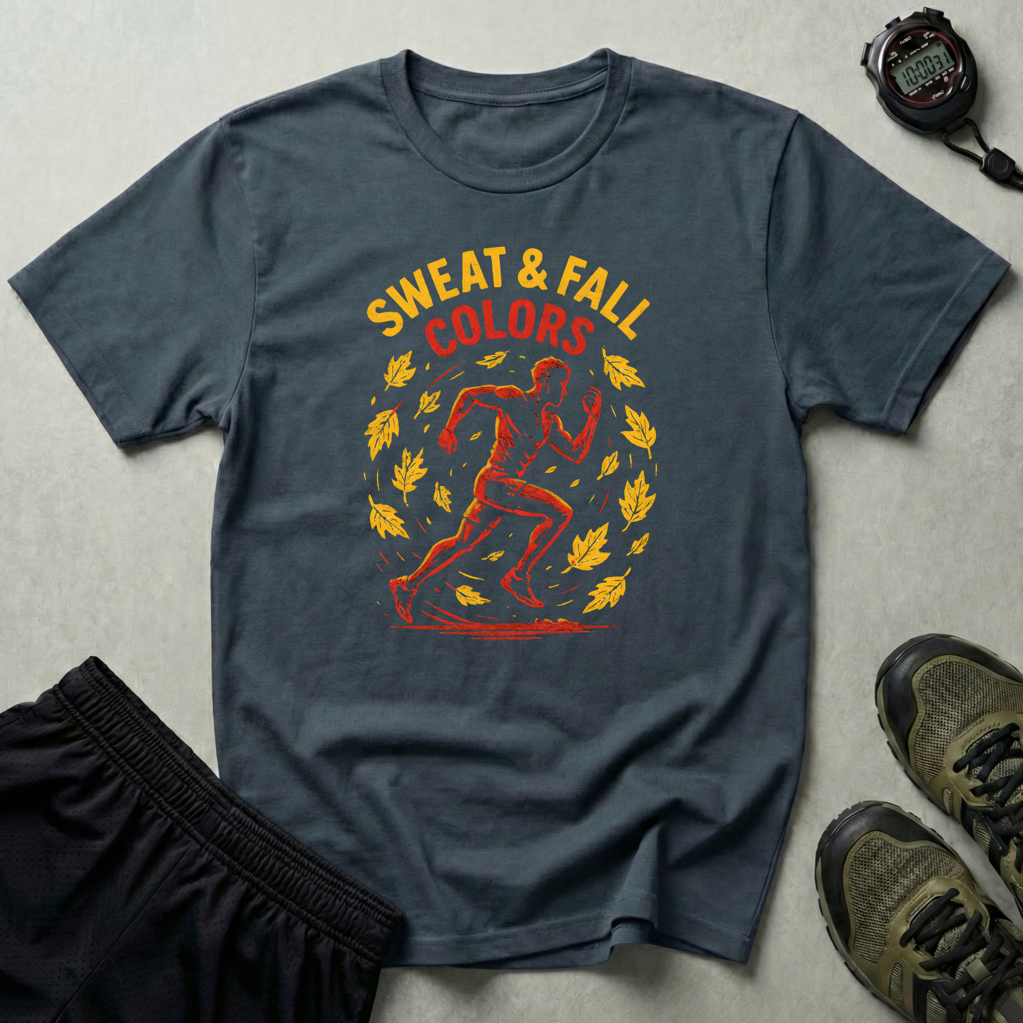 Sweat and Fall Colors T-Shirt
