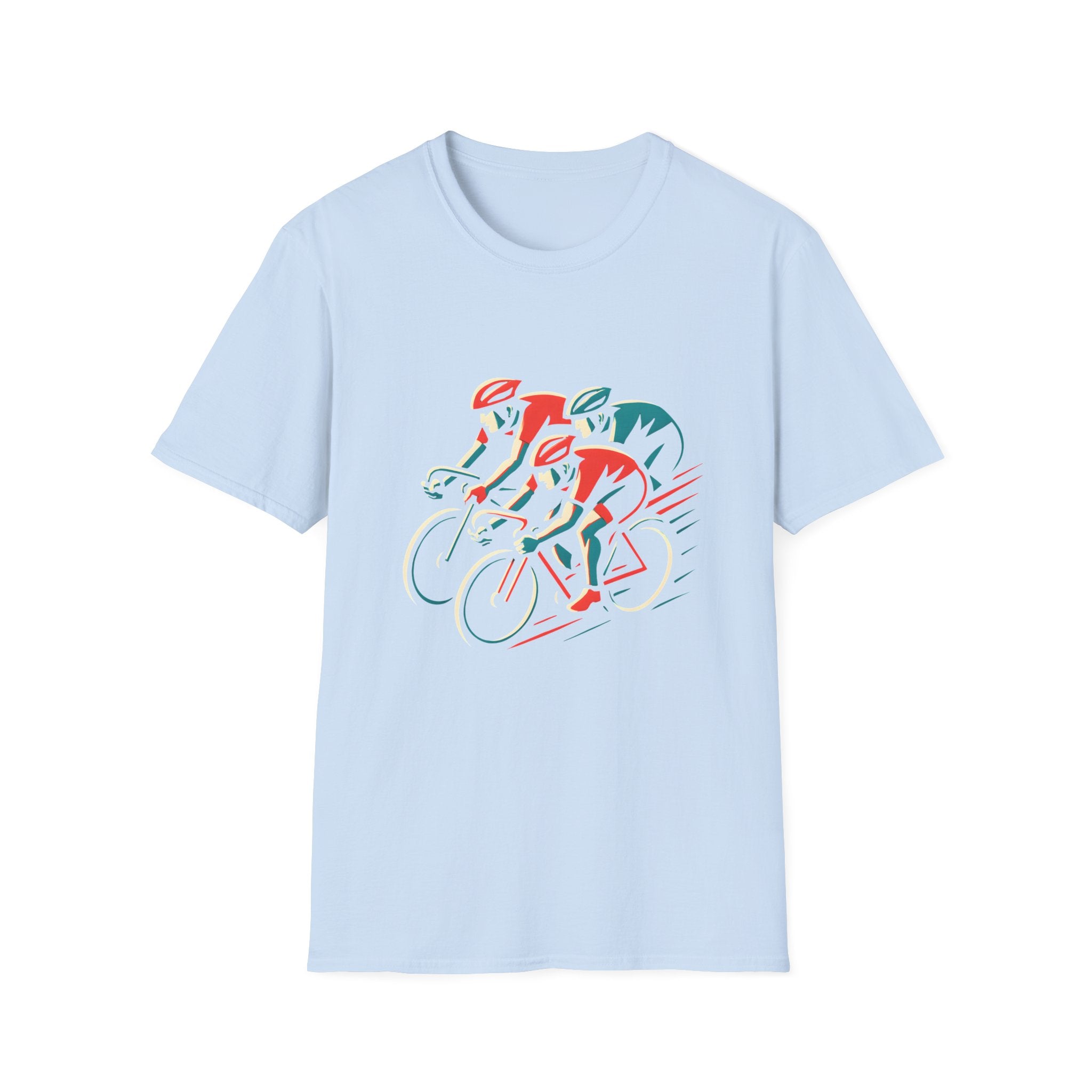 Cyclists Racing Scene T-Shirt