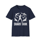 MMA Shark Tank Training Grunge white Gym T-Shirt