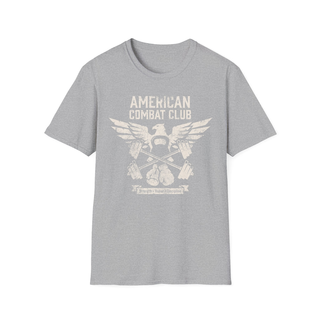 American Combat Club Gym Vintage Gym T-Shirt