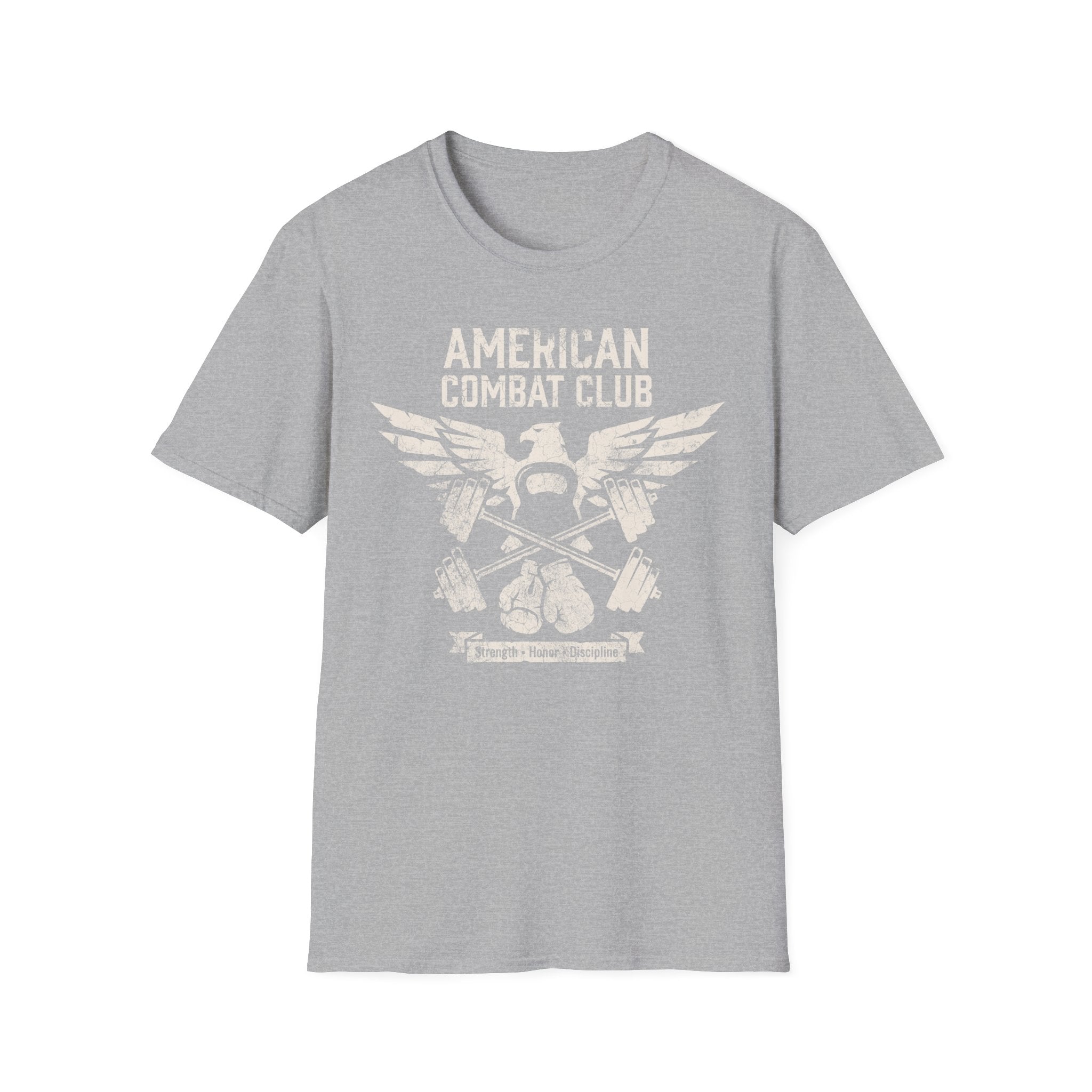 American Combat Club Gym Vintage Gym T-Shirt