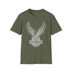 Dangerous Eagle Graphic Retro Gym T-Shirt