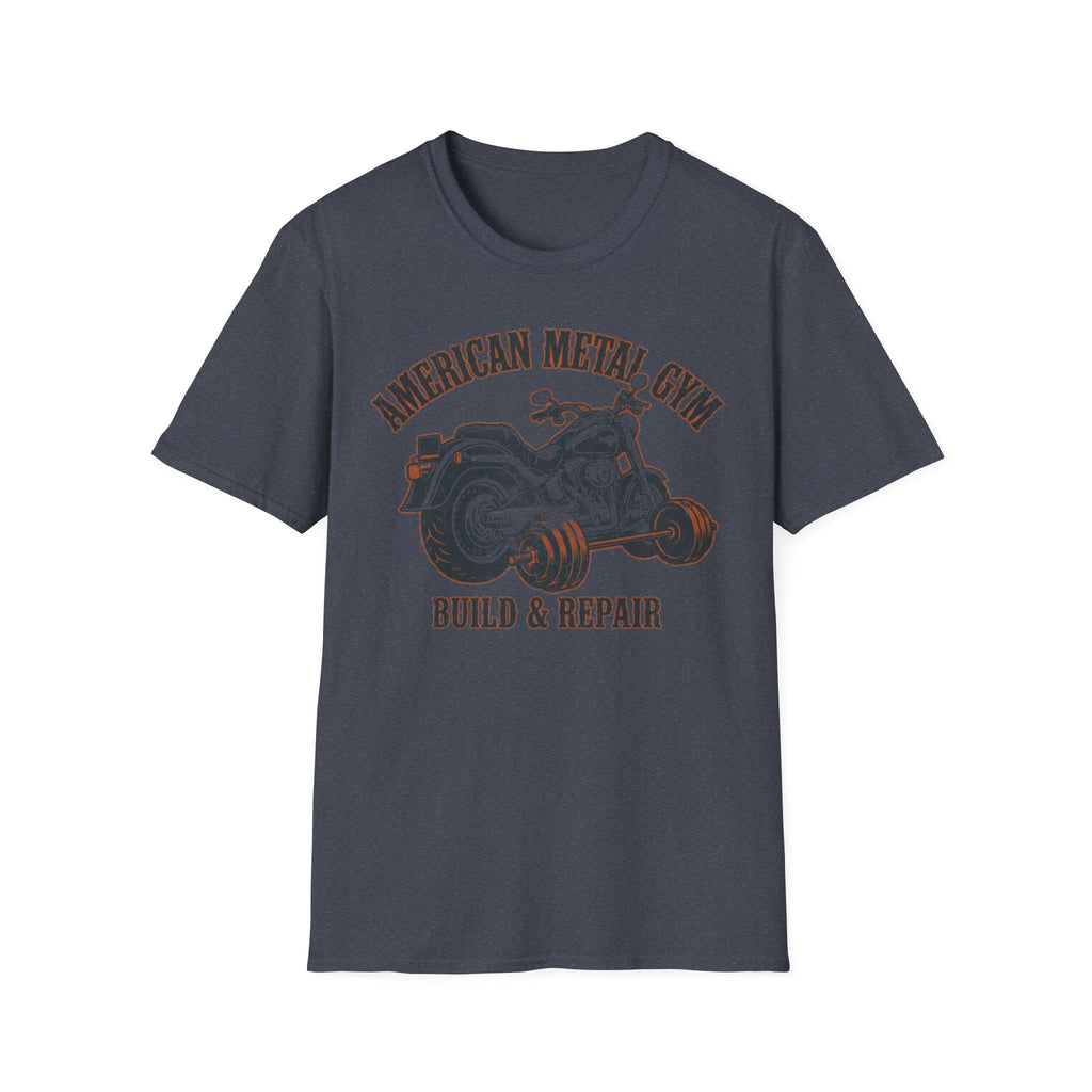 American Metal Build and Repair Vintage Graphic Gym T-Shirt