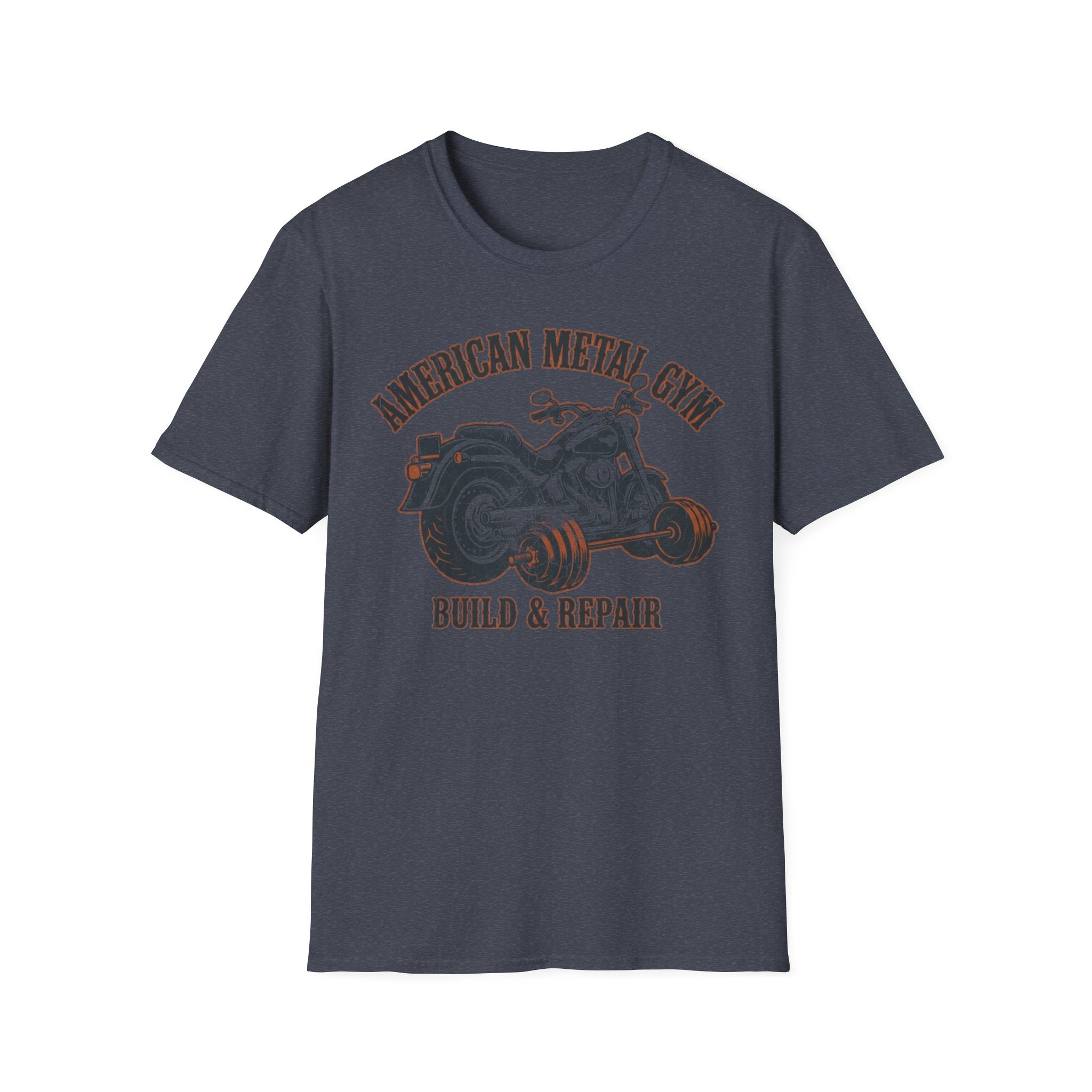 American Metal Build and Repair Vintage Graphic Gym T-Shirt