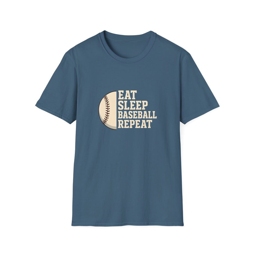 Eat Sleep Baseball Repeat T-Shirt