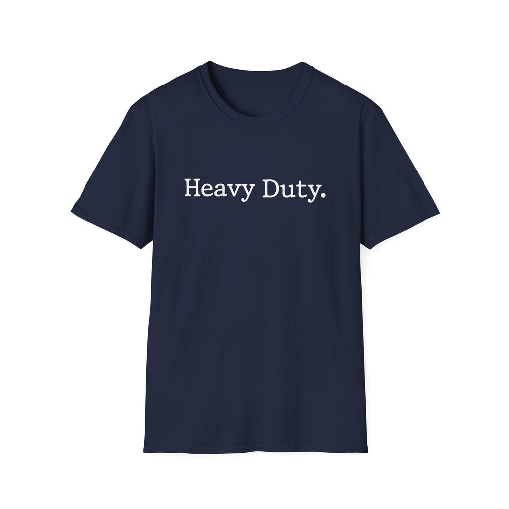Heavy Duty Typographic Vintage Gym T-Shirt