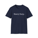 Heavy Duty Typographic Vintage Gym T-Shirt