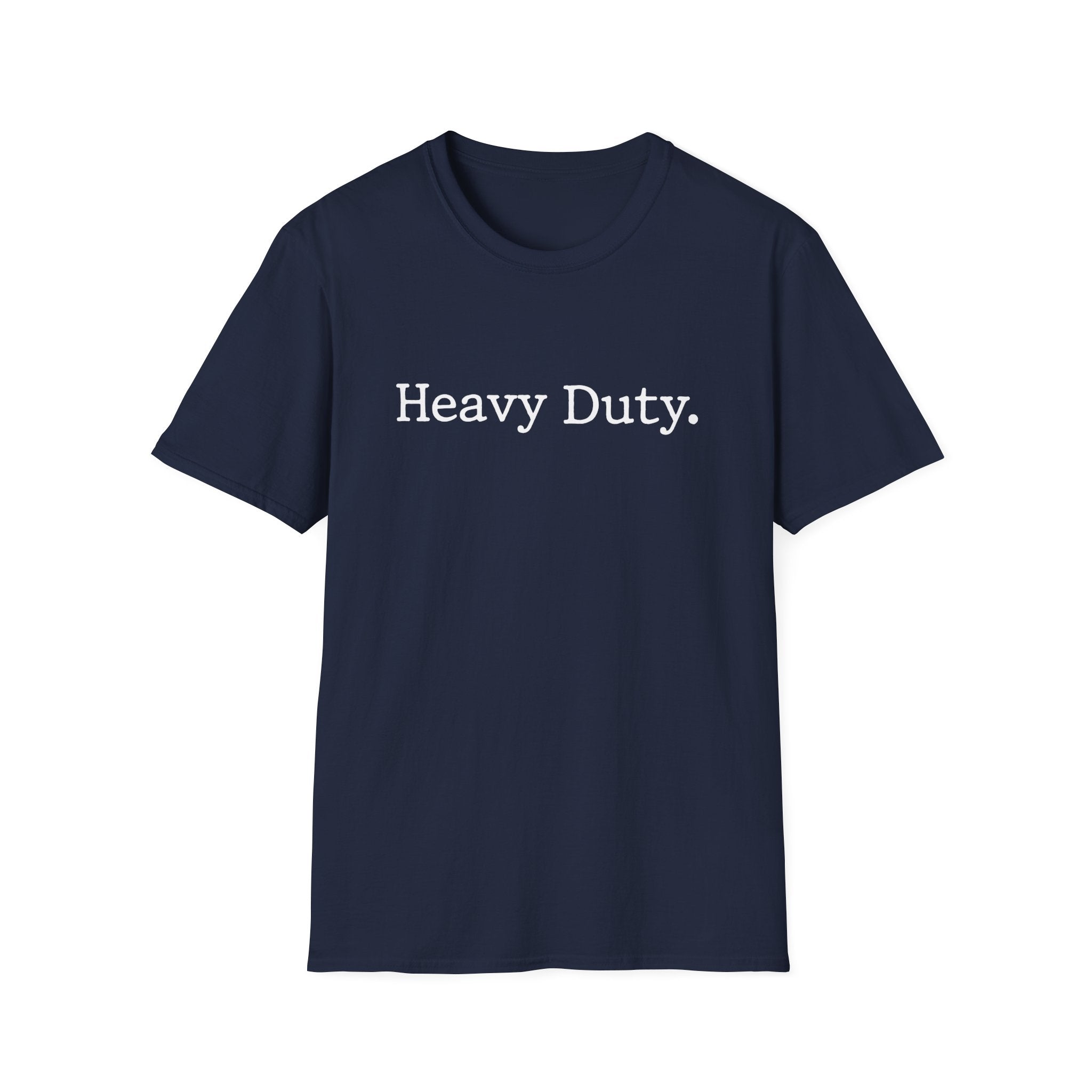 Heavy Duty Typographic Vintage Gym T-Shirt