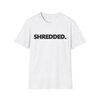 SHREDDED Graphic Bodybuilding Vintage Gym T-Shirt