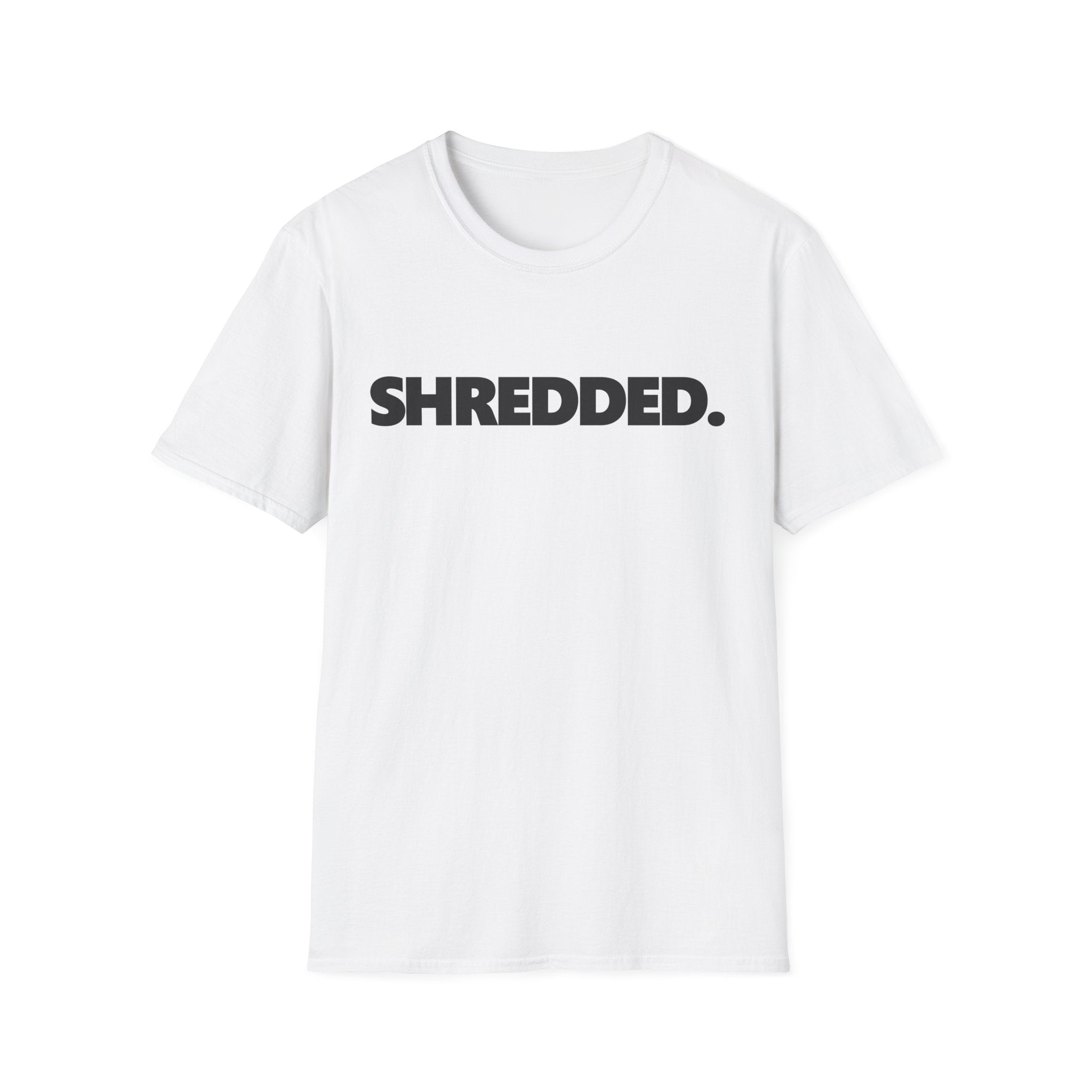 SHREDDED Graphic Bodybuilding Vintage Gym T-Shirt