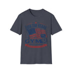 USA 250 America Gym Graphic Retro Gym T-Shirt