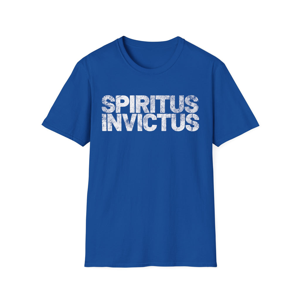 Spiritus Invictus Typographic Gym T-Shirt