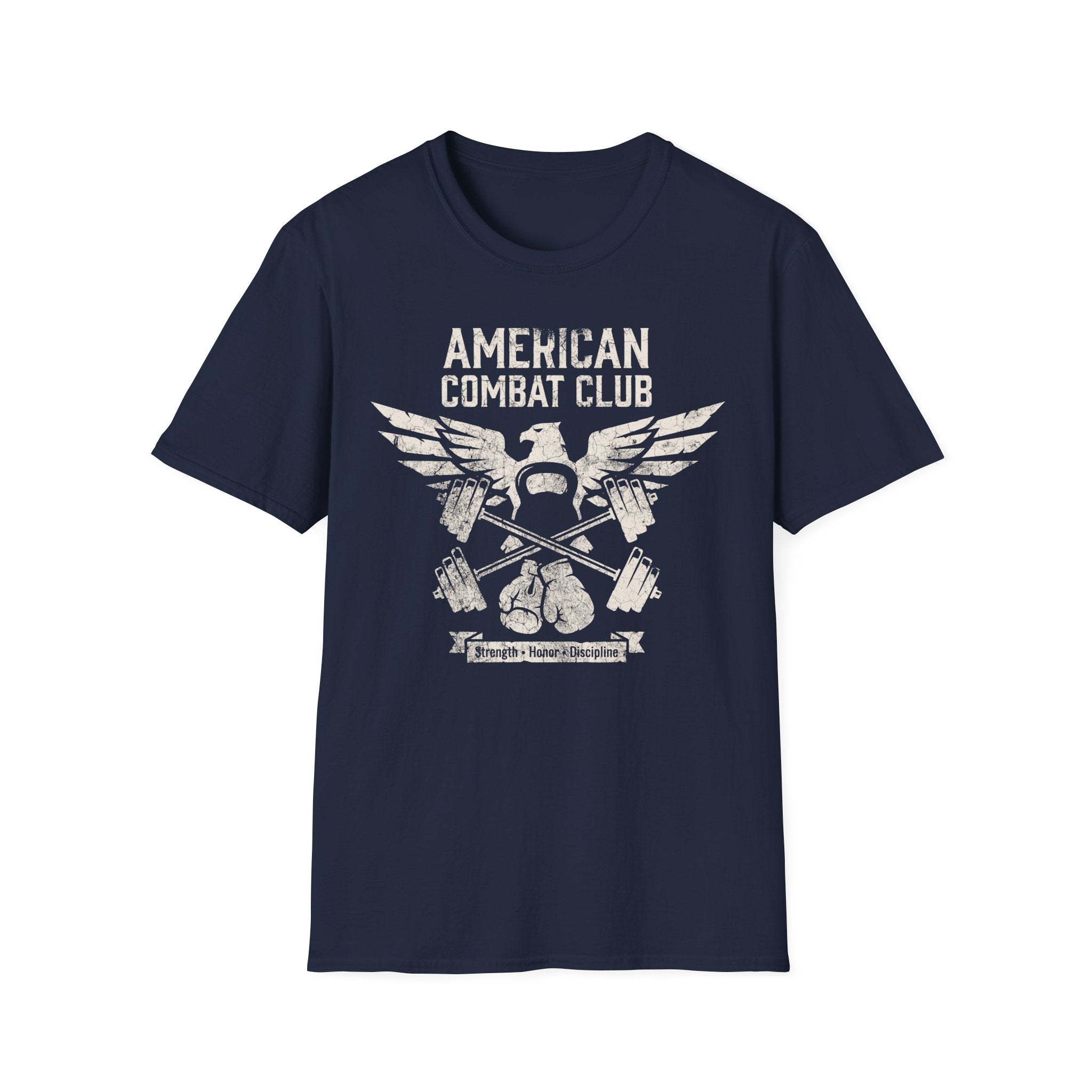 American Combat Club Gym Vintage Gym T-Shirt