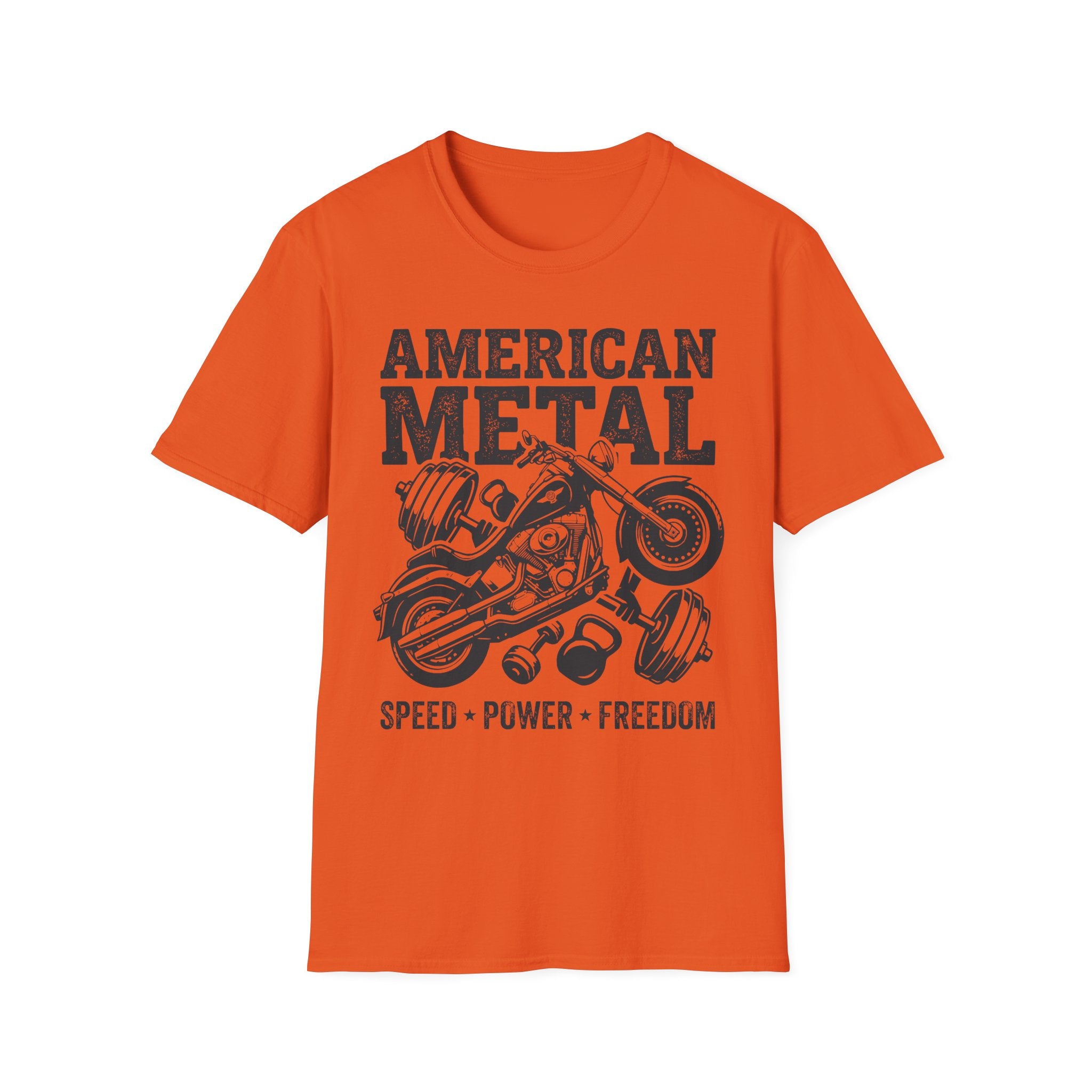 American Metal Softtail Build and Repair Vintage Graphic Gym T-Shirt