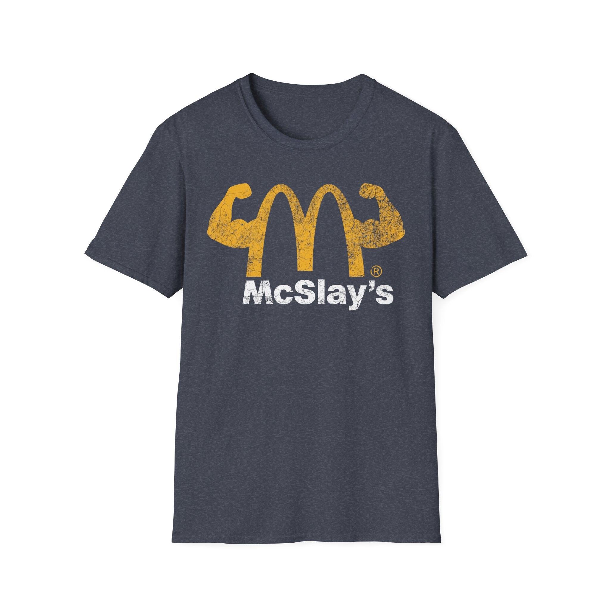 McSlays Arches Graphic Vintage Gym T-Shirt