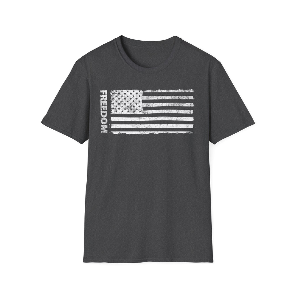 USA Freedom Flag Vintage Gym T-Shirt