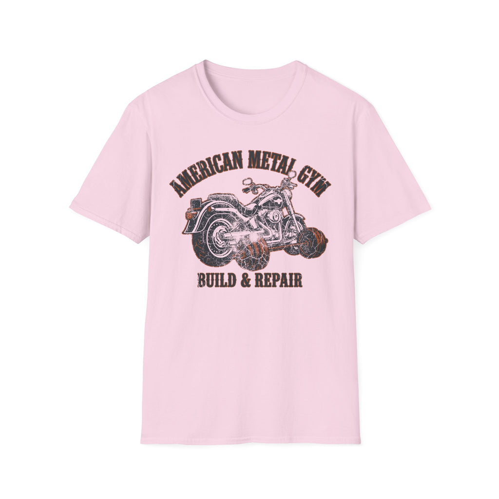 American Metal Build and Repair Vintage Graphic Gym T-Shirt