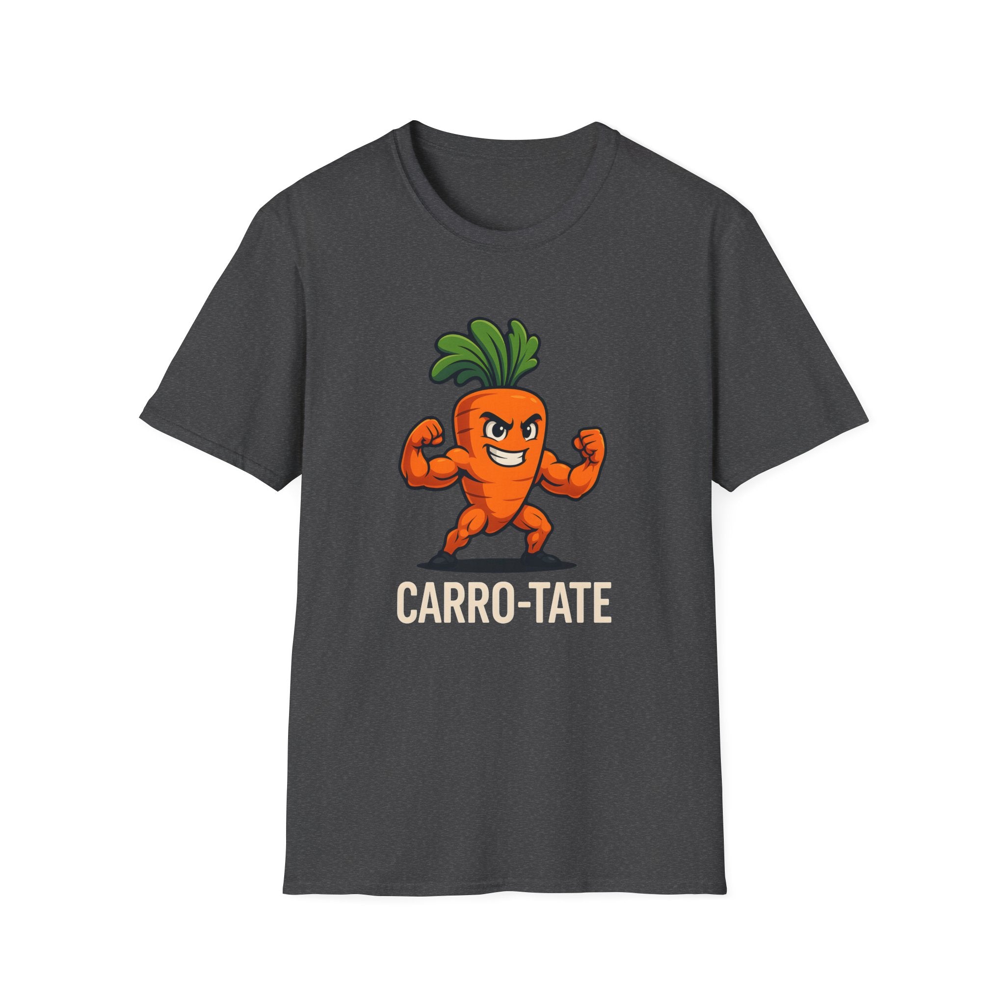 Muscular Carrot Mascot T-Shirt
