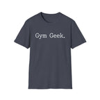 Gym Geek Typographic Vintage Gym T-Shirt