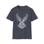Dangerous Eagle Graphic Retro Gym T-Shirt