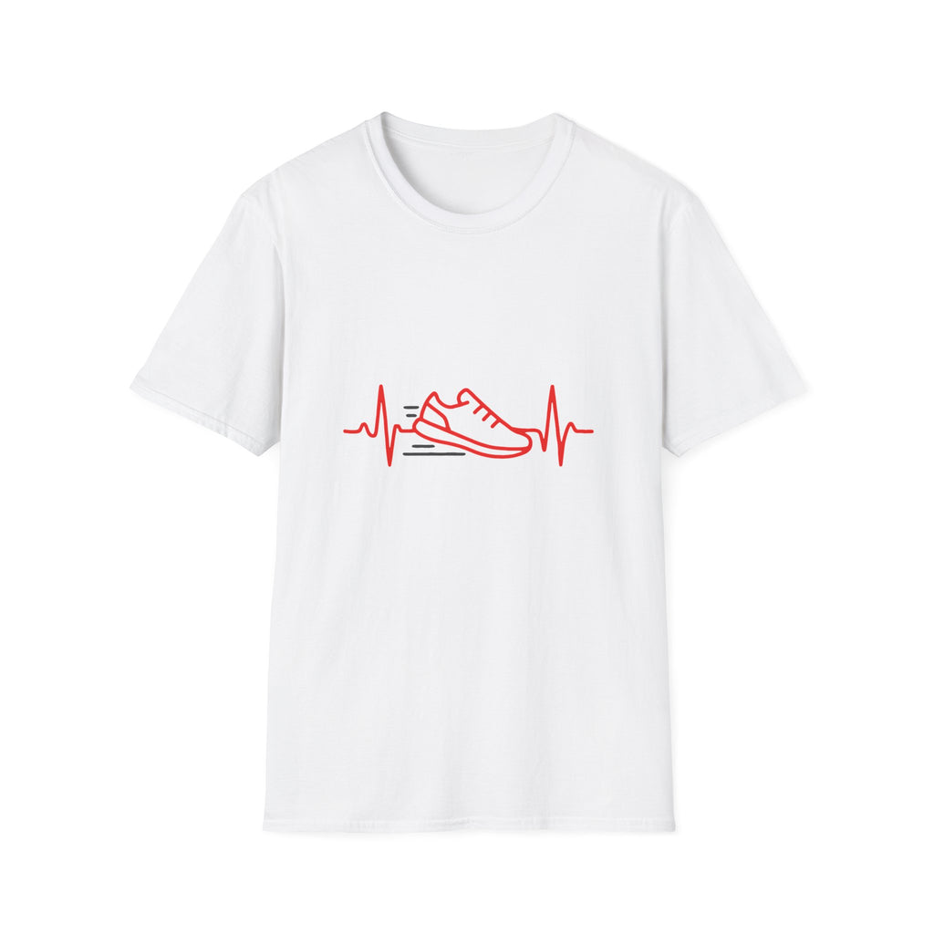 Sneaker Heartbeat Illustration T-Shirt