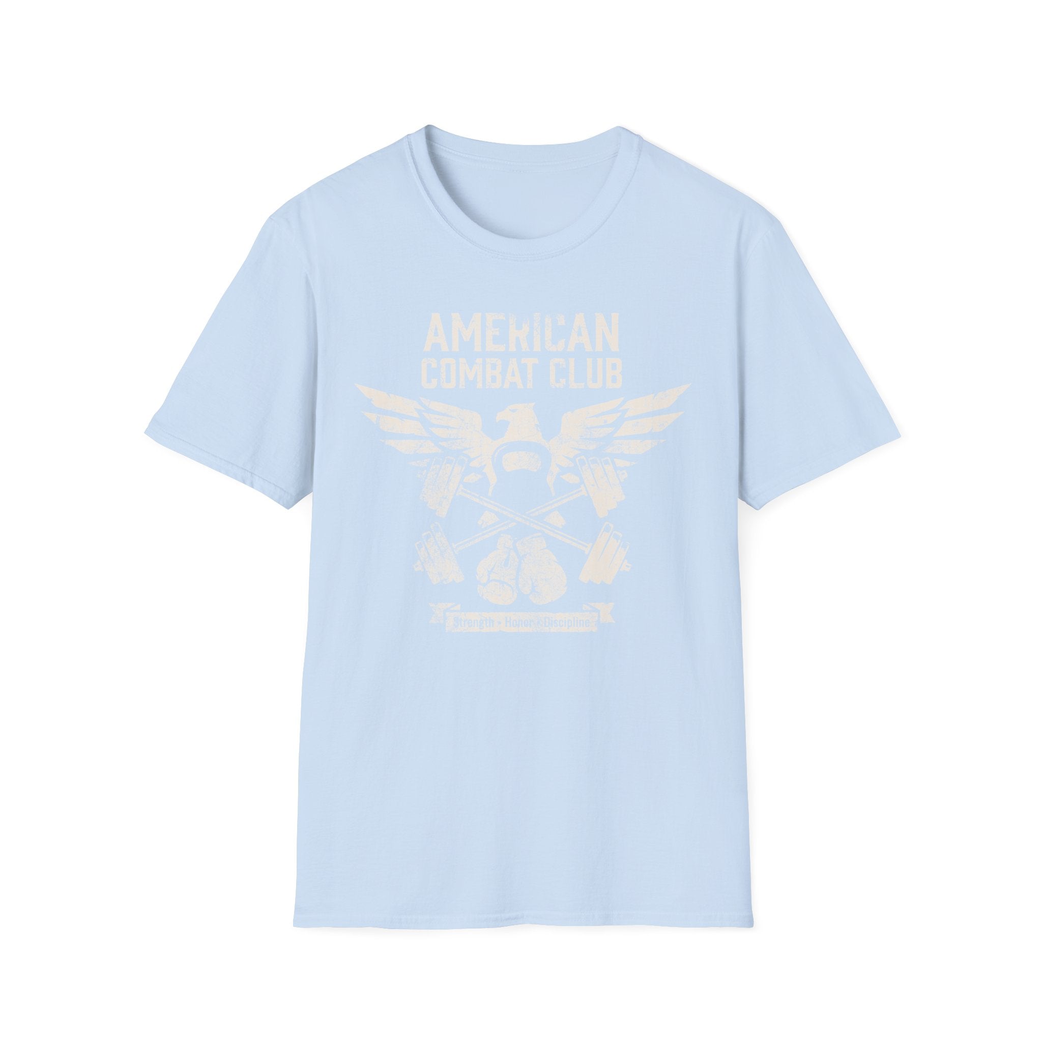 American Combat Club Gym Vintage Gym T-Shirt