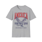 America USA 250 Vintage Gym T-Shirt