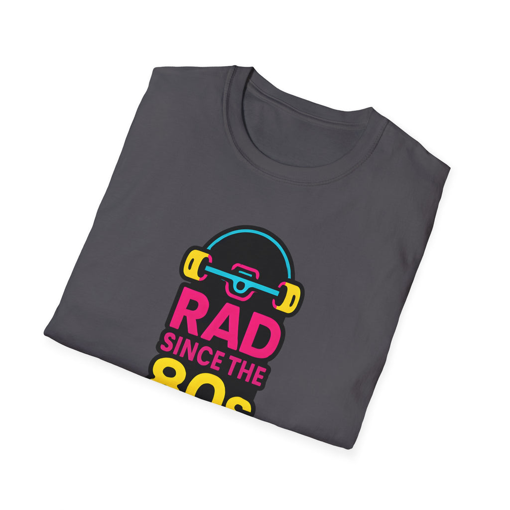 Neon 80s Skateboard T-Shirt