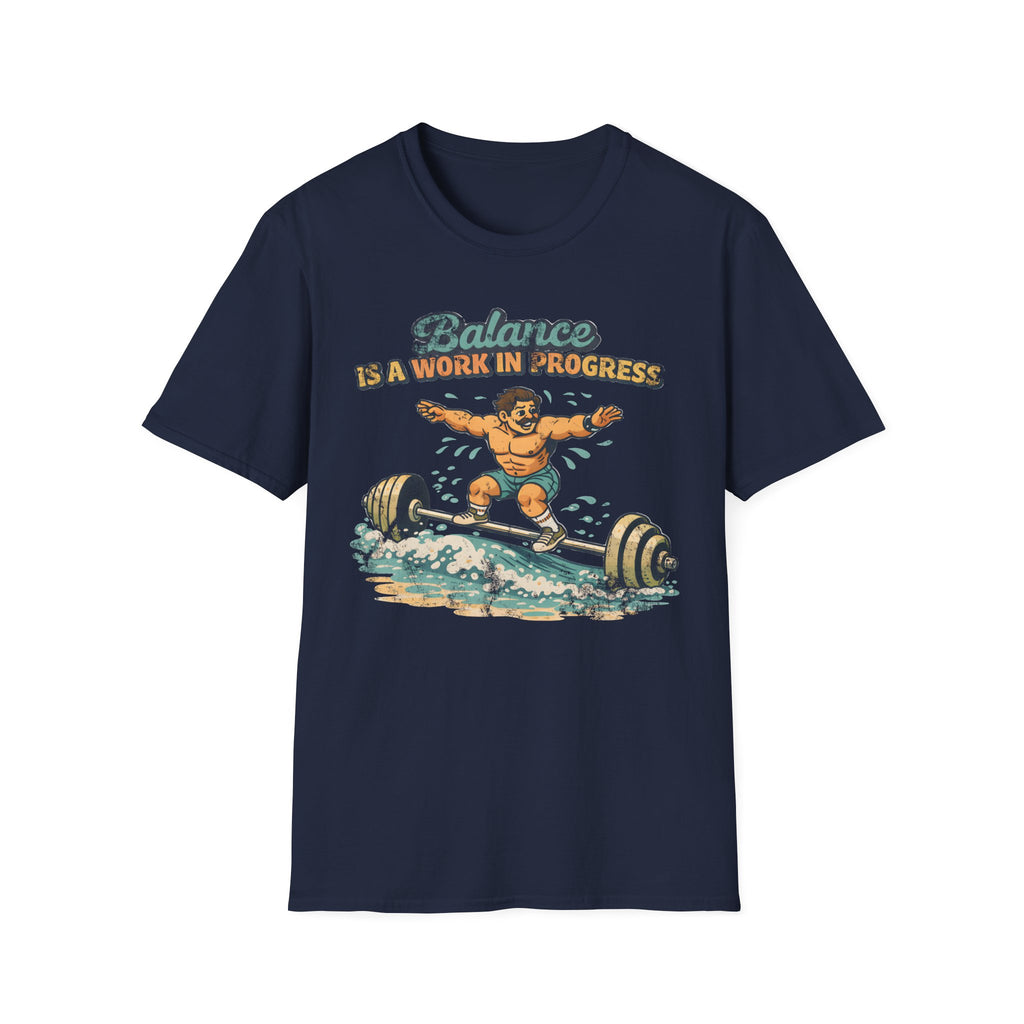 Retro Venice Balance In Progress Gymwear T-Shirt