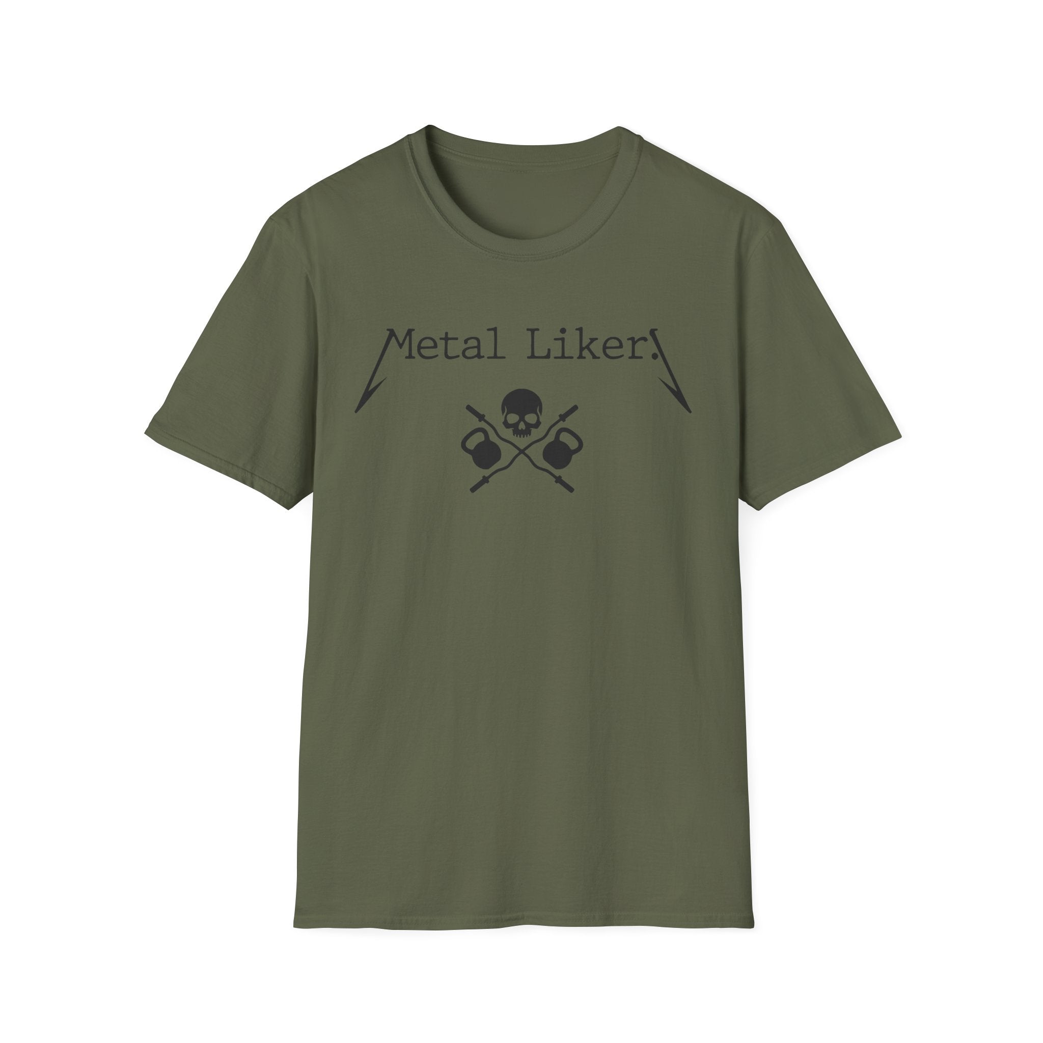 Metal Liker Graphic Vintage Gym T-Shirt