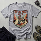Swing Arm City Dirt Bike T-Shirt
