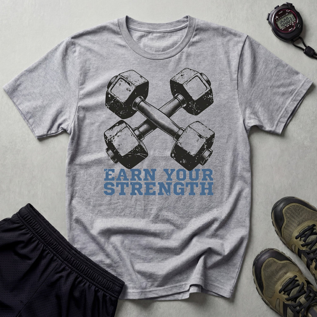 Earn Your Strength Gym T-Shirt