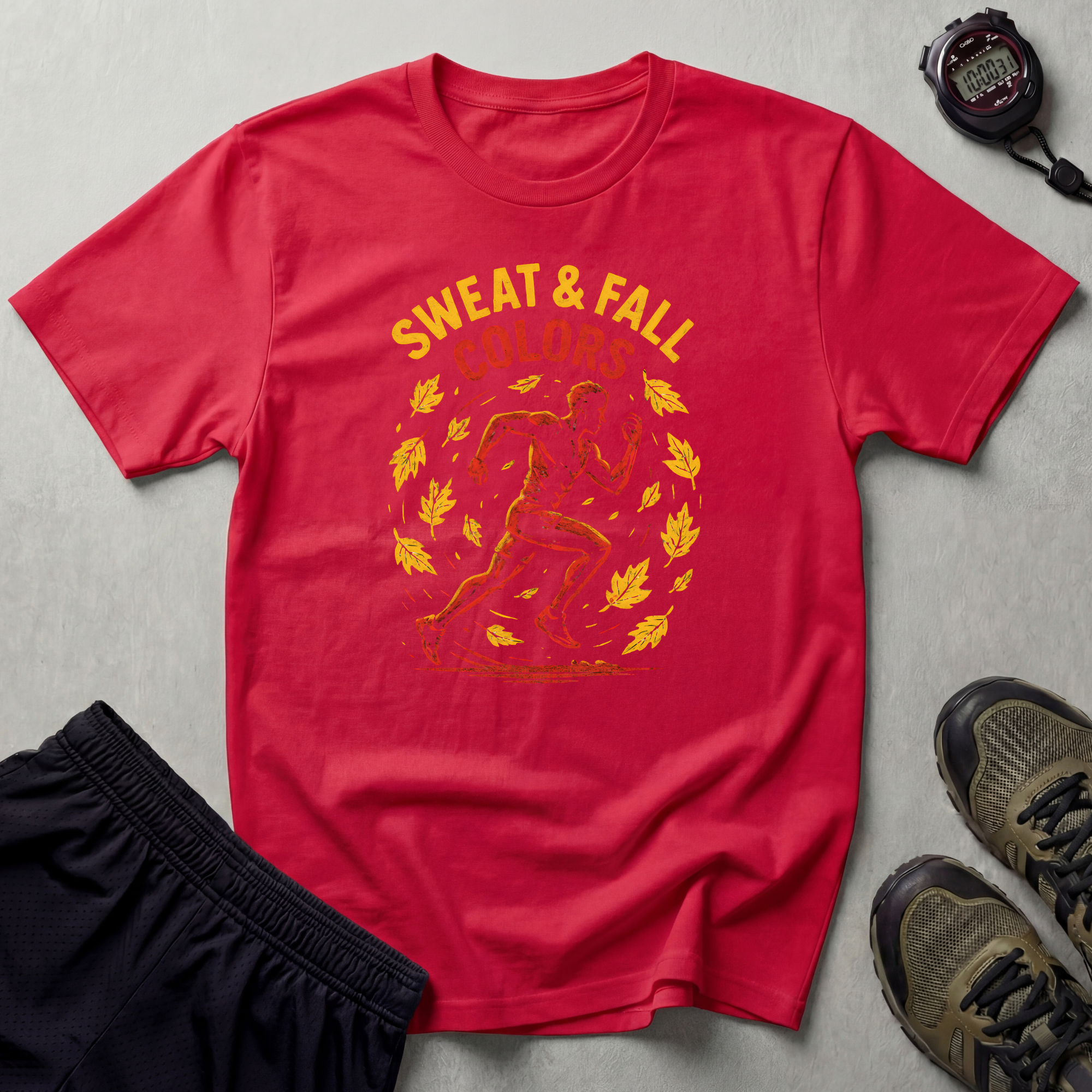 Sweat and Fall Colors T-Shirt
