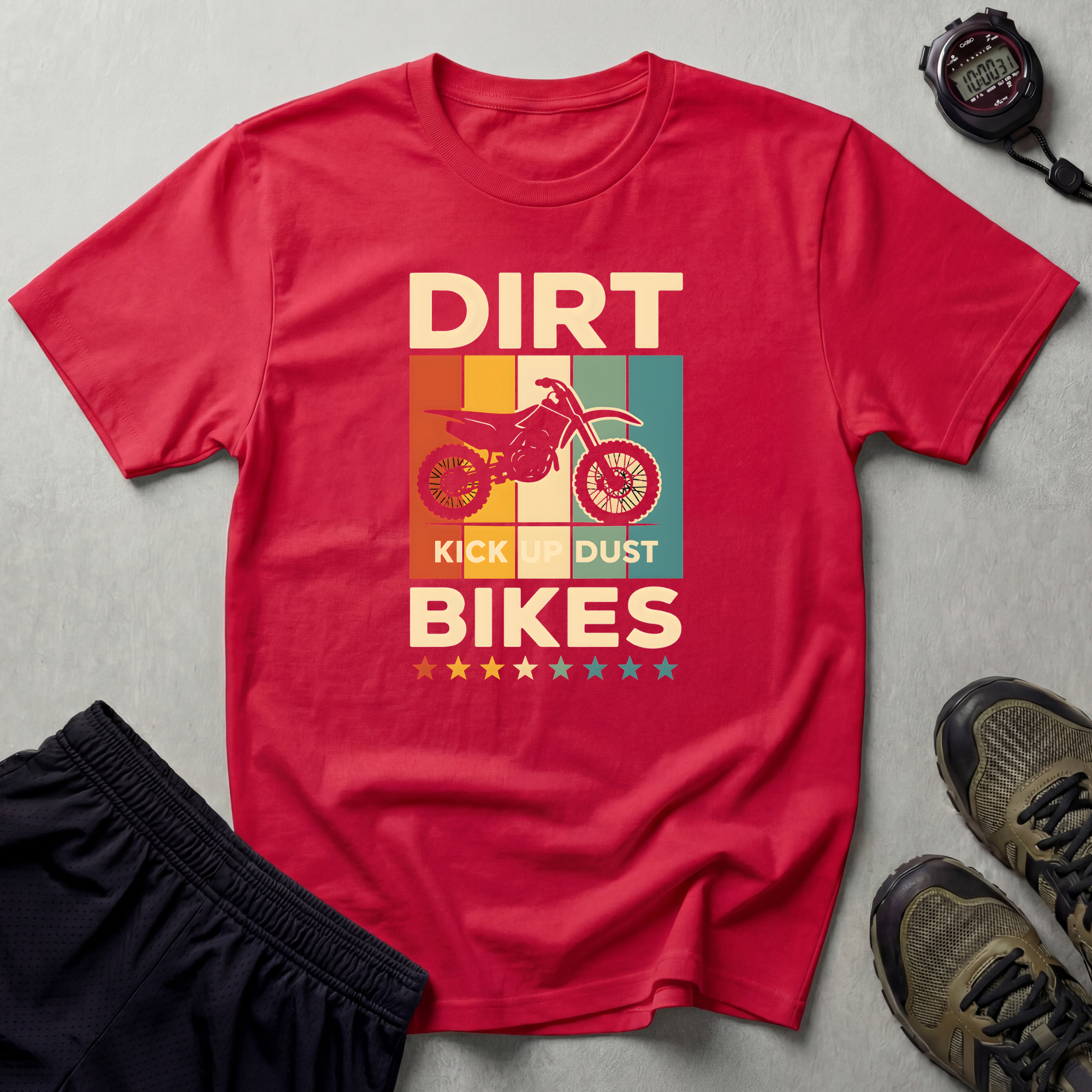 Dirt Bikes Kick Dust T-Shirt