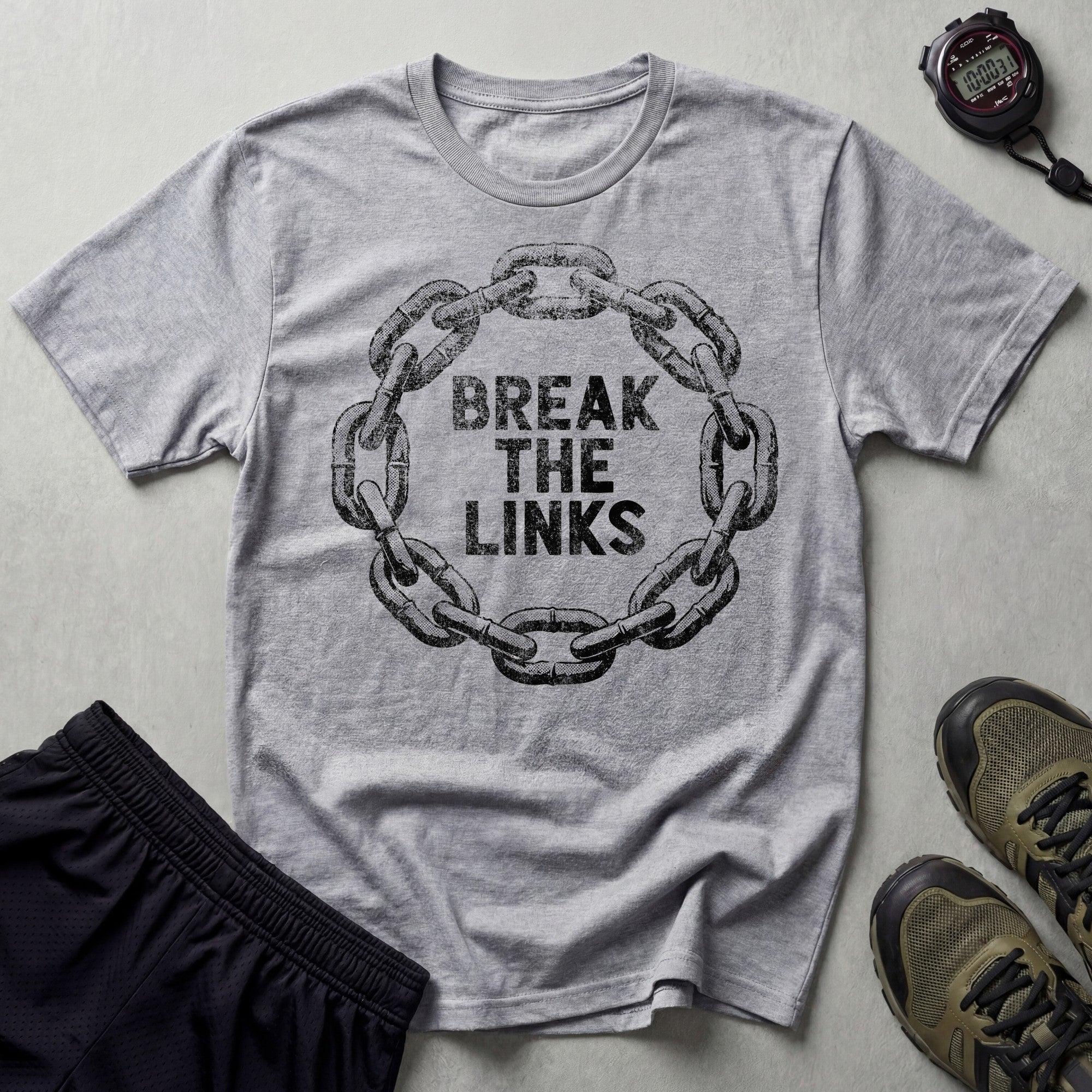 Break The Links Workout T-Shirt