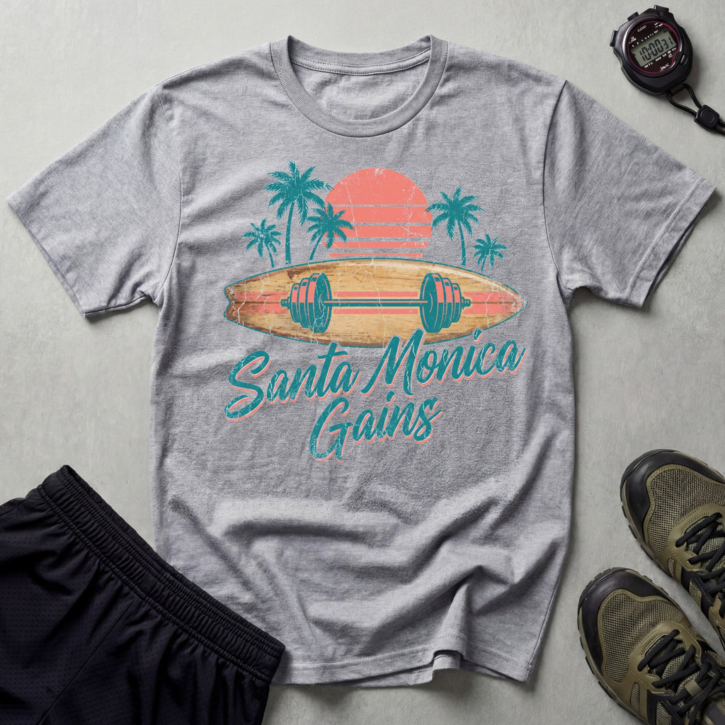 Santa Monica Gains Activewear T-Shirt