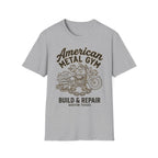 American Metal Austin TX Build and Repair Vintage Graphic Gym T-Shirt